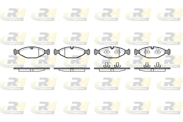 Brake Pad Set, disc brake Jaguar XJ6,XJ12 93-97 esim.