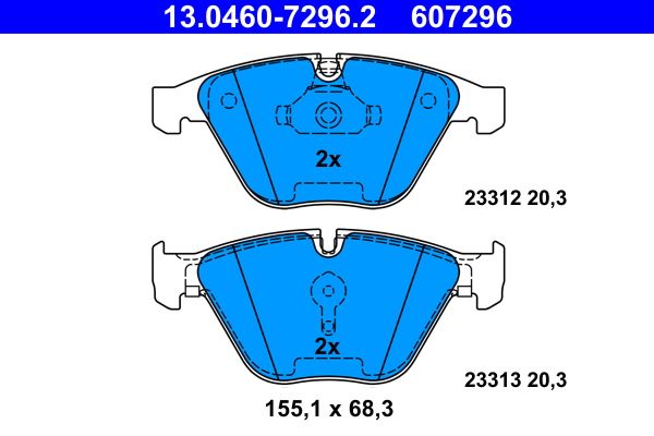 Brake Pad Set, disc brake -