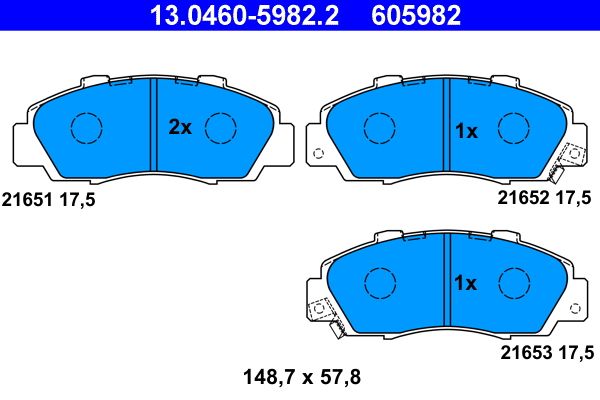 Brake Pad Set, disc brake -