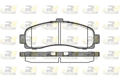 Brake Pad Set, disc brake NISSAN - 41060-1F025