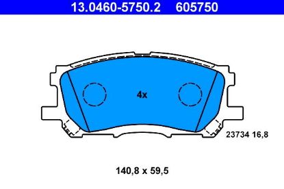 Brake Pad Set, disc brake -