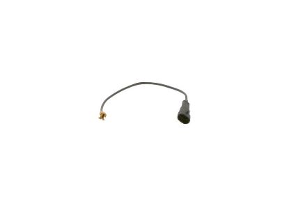 Warning Contact, brake pad wear -