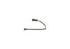 Warning Contact, brake pad wear -