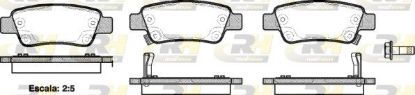 Brake Pad Set, disc brake HONDA - 43022-SWW-G01