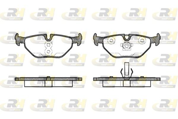 Brake Pad Set, disc brake SAAB - 5058110