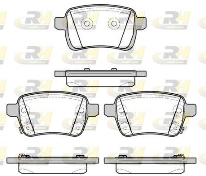 Brake Pad Set, disc brake Opel Corsa 14-