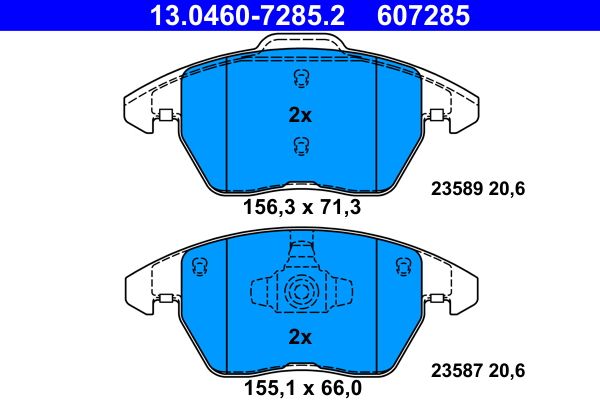 Brake Pad Set, disc brake -