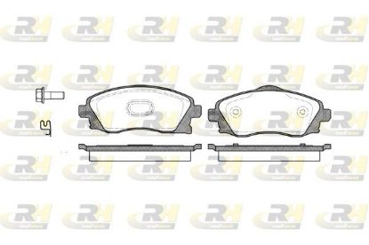 Brake Pad Set, disc brake GENERAL MOTORS - 93184269