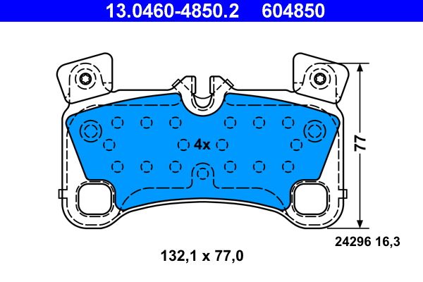 Brake Pad Set, disc brake -