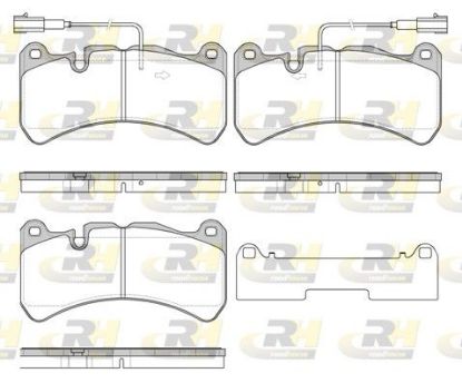 Brake Pad Set, disc brake ALFA ROMEO GIULIA (952_) (10/15-)