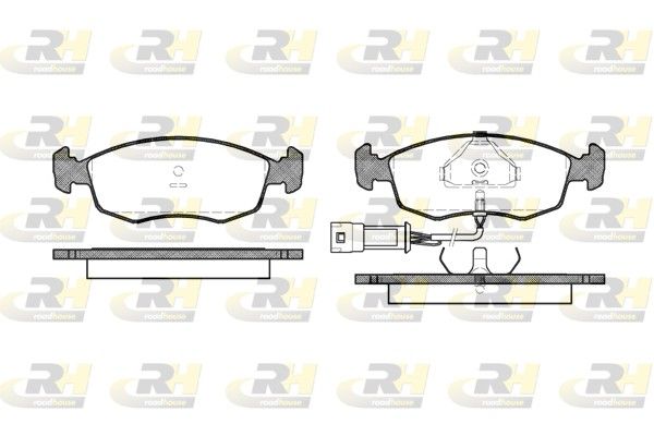 Brake Pad Set, disc brake FORD - 1 632 792
