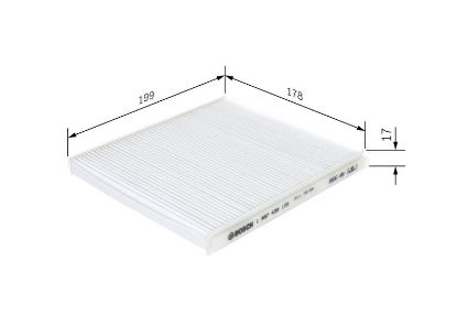 Filter, cabin air SUZUKI - 95861-54G00