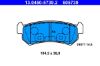 Brake Pad Set, disc brake -