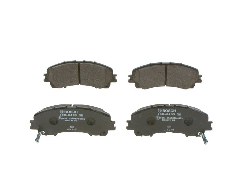 Brake Pad Set, disc brake RENAULT - 41 06 087 10R