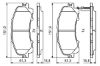 Brake Pad Set, disc brake RENAULT - 41 06 087 10R