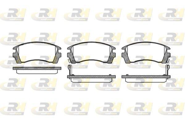 Brake Pad Set, disc brake Nissan SUNNY 91-95 esim.