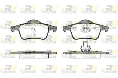 Brake Pad Set, disc brake VOLVO - 30648382