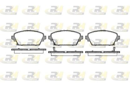 Brake Pad Set, disc brake NISSAN - 41060-AV126