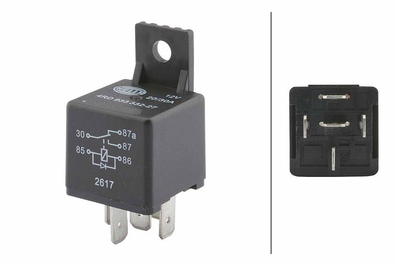 Relay, main current -