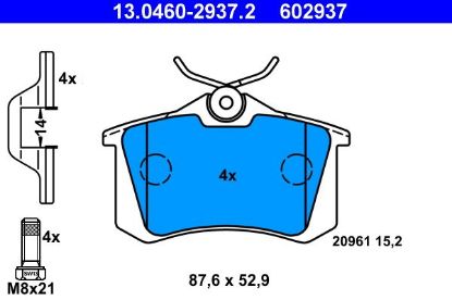 Brake Pad Set, disc brake -