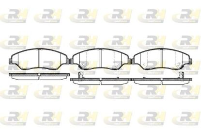 Brake Pad Set, disc brake Kia SPORTAGE 99- esim.
