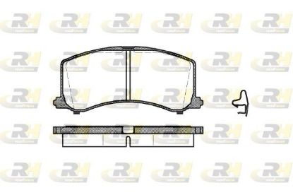 Brake Pad Set, disc brake Suzuki Baleno 95-02 esim.
