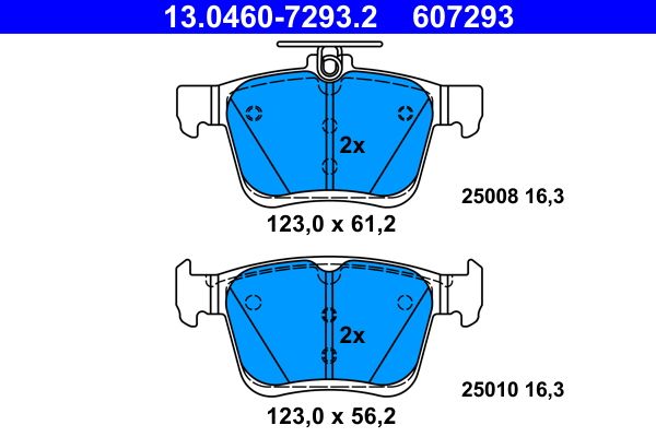 Brake Pad Set, disc brake -