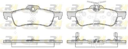 Brake Pad Set, disc brake HONDA - 43022-TV0-E00