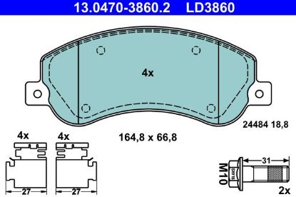Brake Pad Set, disc brake -