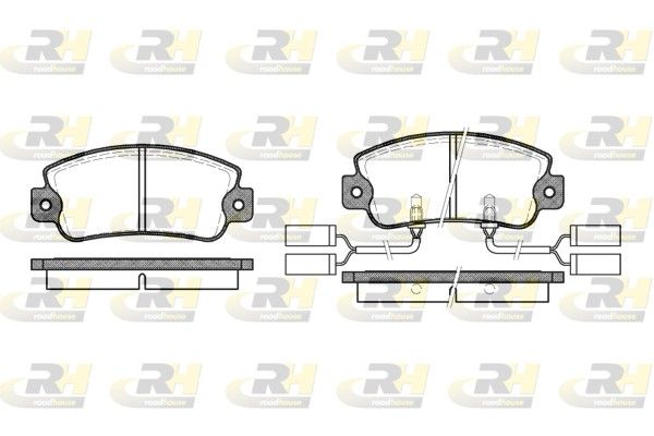 Brake Pad Set, disc brake Alfa 33 83-89 esim.