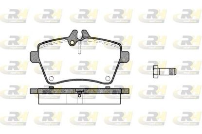 Brake Pad Set, disc brake MERCEDES-BENZ - 169 420 20 20
