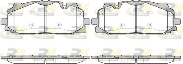 Brake Pad Set, disc brake VAG - 4M0 698 151 T