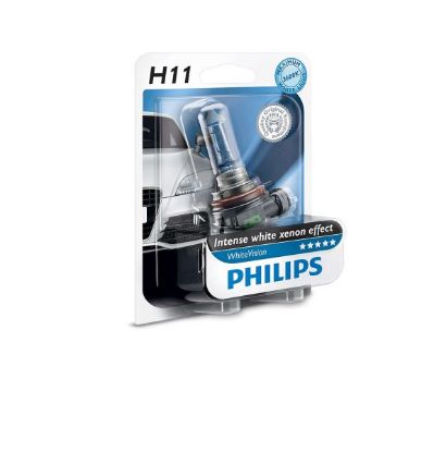 Bulb, spotlight H11 WhiteVision 1tk