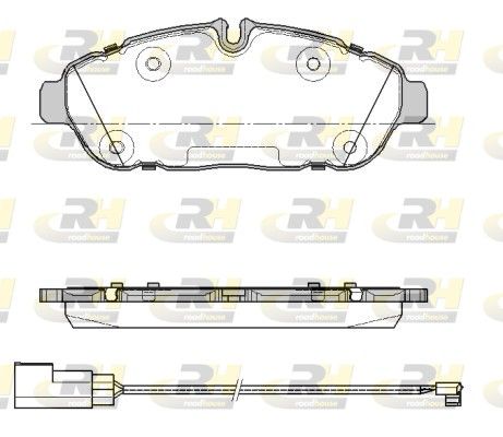 Brake Pad Set, disc brake Ford Transit 3500 (2020-21