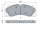 Brake Pad Set, disc brake -