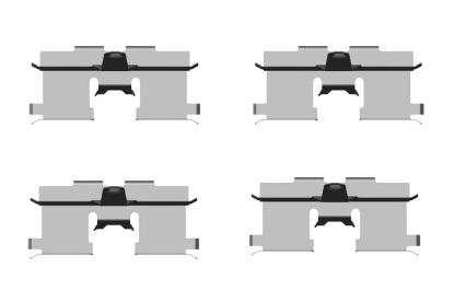 Accessory Kit, disc brake pad -