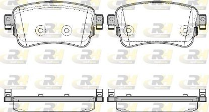 Brake Pad Set, disc brake PSA - 16 179 368 80