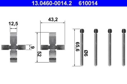 Accessory Kit, disc brake pad -