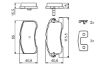 Brake Pad Set, disc brake -