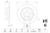 Brake Disc MERCEDES-BENZ - 211 423 07 12