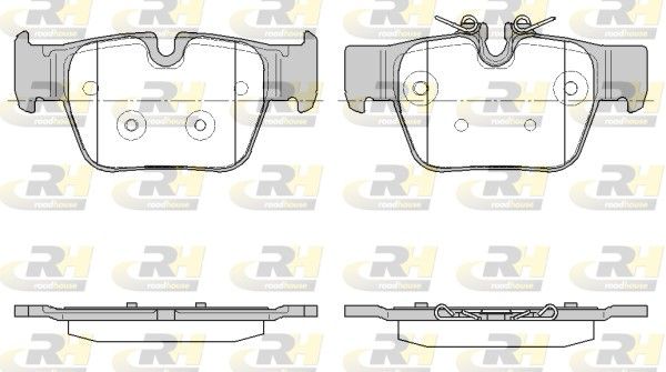 Brake Pad Set, disc brake BMW SERIE 1 (F40) 34206885600