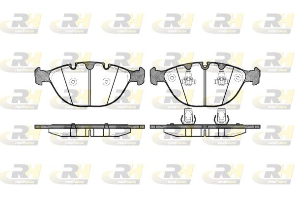 Brake Pad Set, disc brake BMW X5 (E53) 4.6 is
