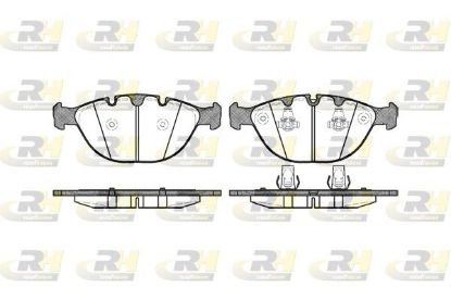 Brake Pad Set, disc brake BMW X5 (E53) 4.6 is