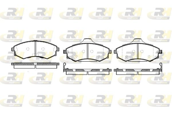 Brake Pad Set, disc brake Hyundai MATRIX 01-02 esim. Brake Pad Set, disc brake Hyundai MATRIX 01-02 esim.