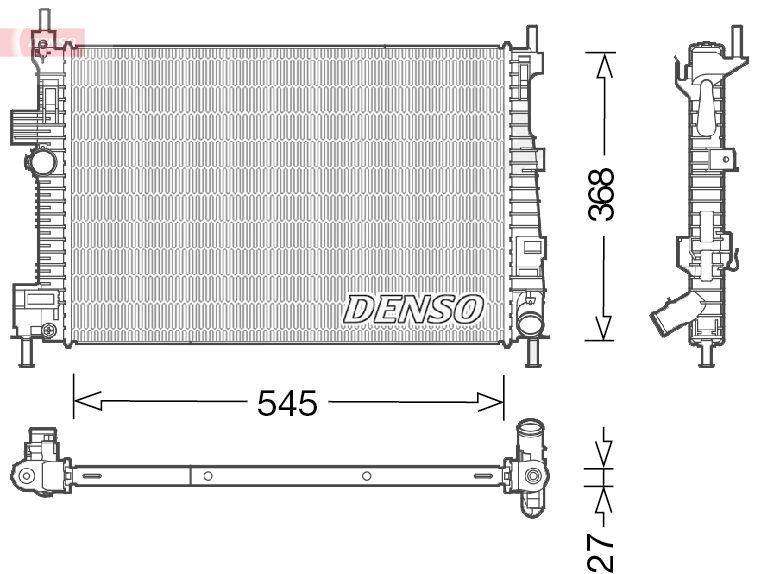 Radiator, engine cooling - Radiator, engine cooling -