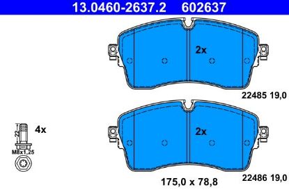 Brake Pad Set, disc brake -