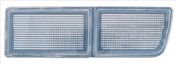Eyelid, front fog light -