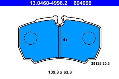 Brake Pad Set, disc brake -