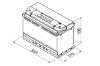 Starter Battery 95Ah 800A 353*175*190 - +