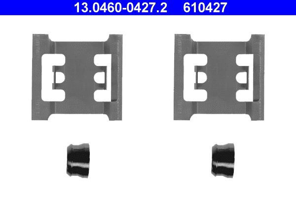 Accessory Kit, disc brake pad -